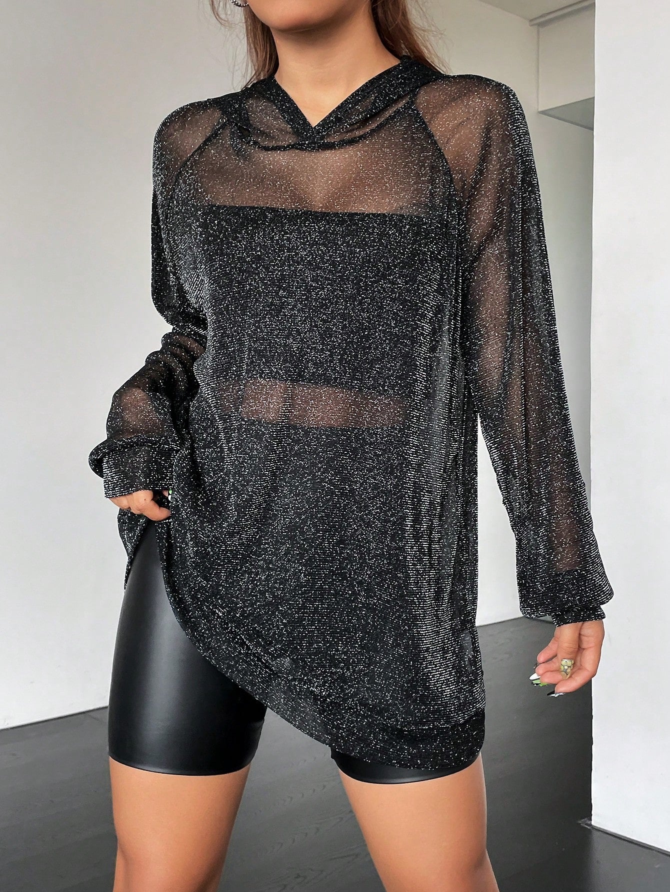 Vestido transparente