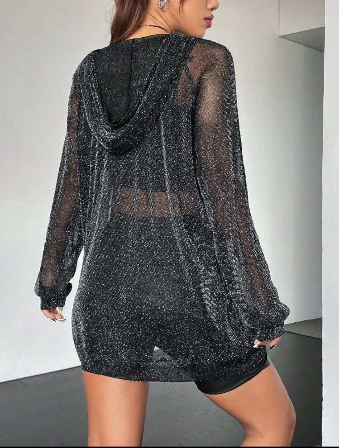 Vestido transparente