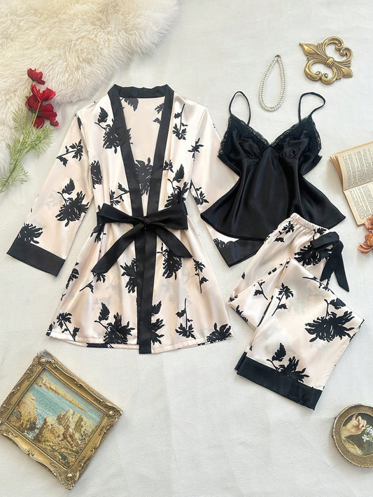 Set Pijamas 3 piezas
